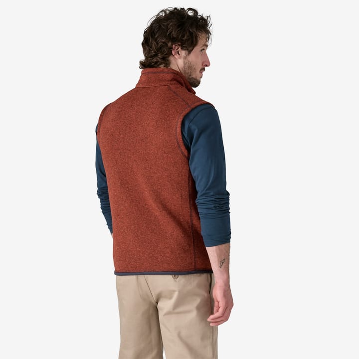 Patagonia Men's Better Sweater Vest Burnished Red Patagonia