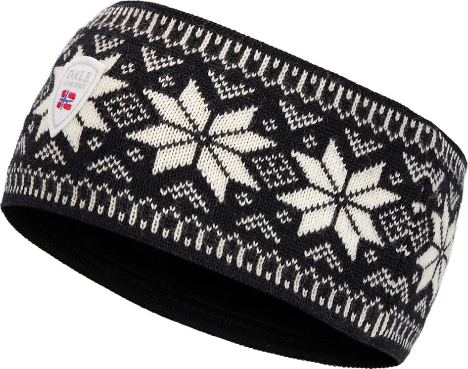 Dale of Norway Garmisch Headband Black/Offwhite/Dark Charcoal