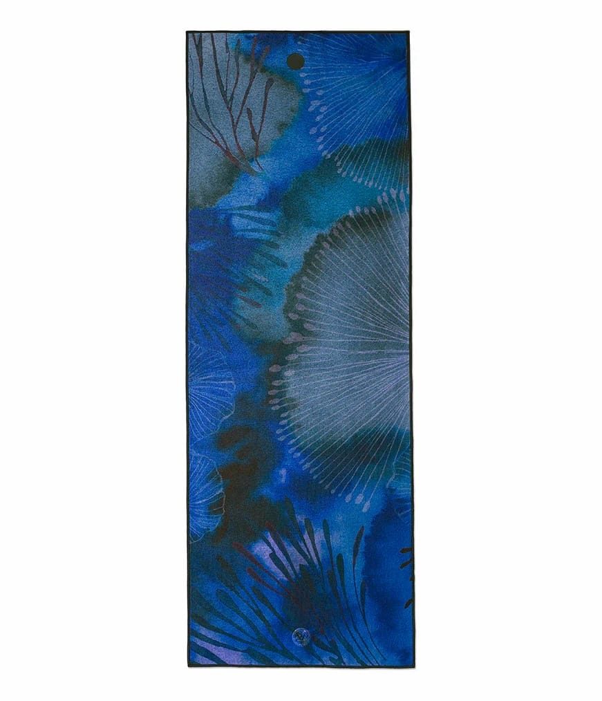 Manduka Yogitoes Yoga Mat Towel Aquatic