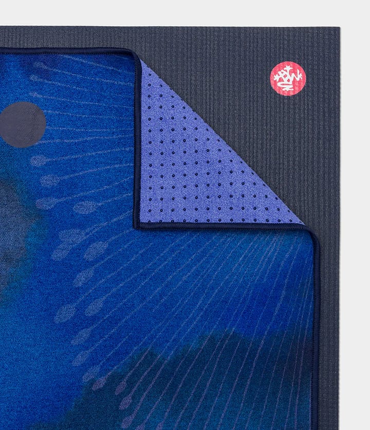 Manduka Yogitoes Yoga Mat Towel Aquatic Manduka