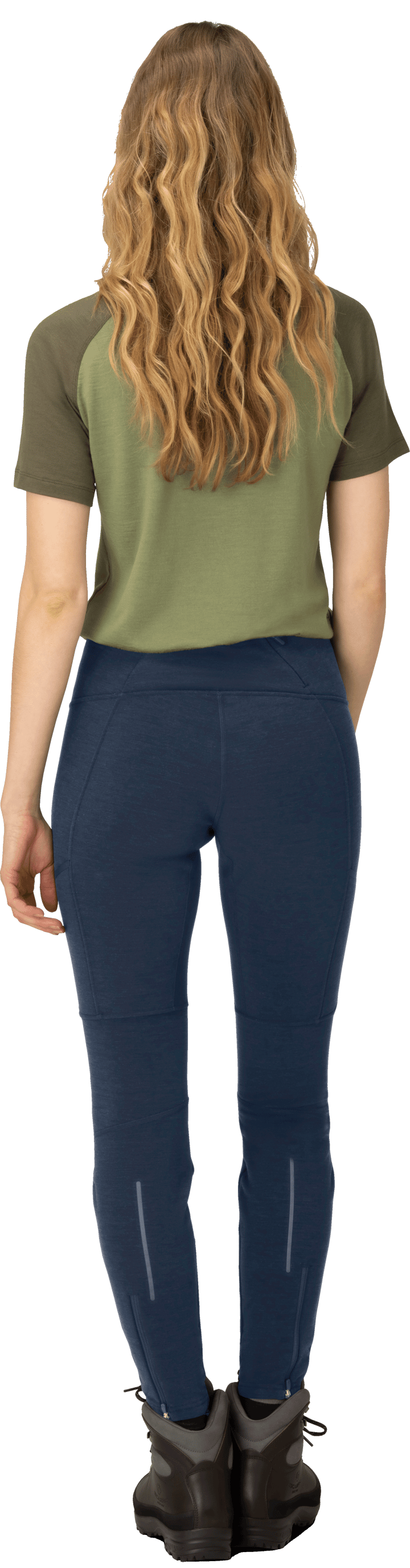 Norrøna Women's Femund Warmwool Flex2 Tights Indigo Night Norrøna