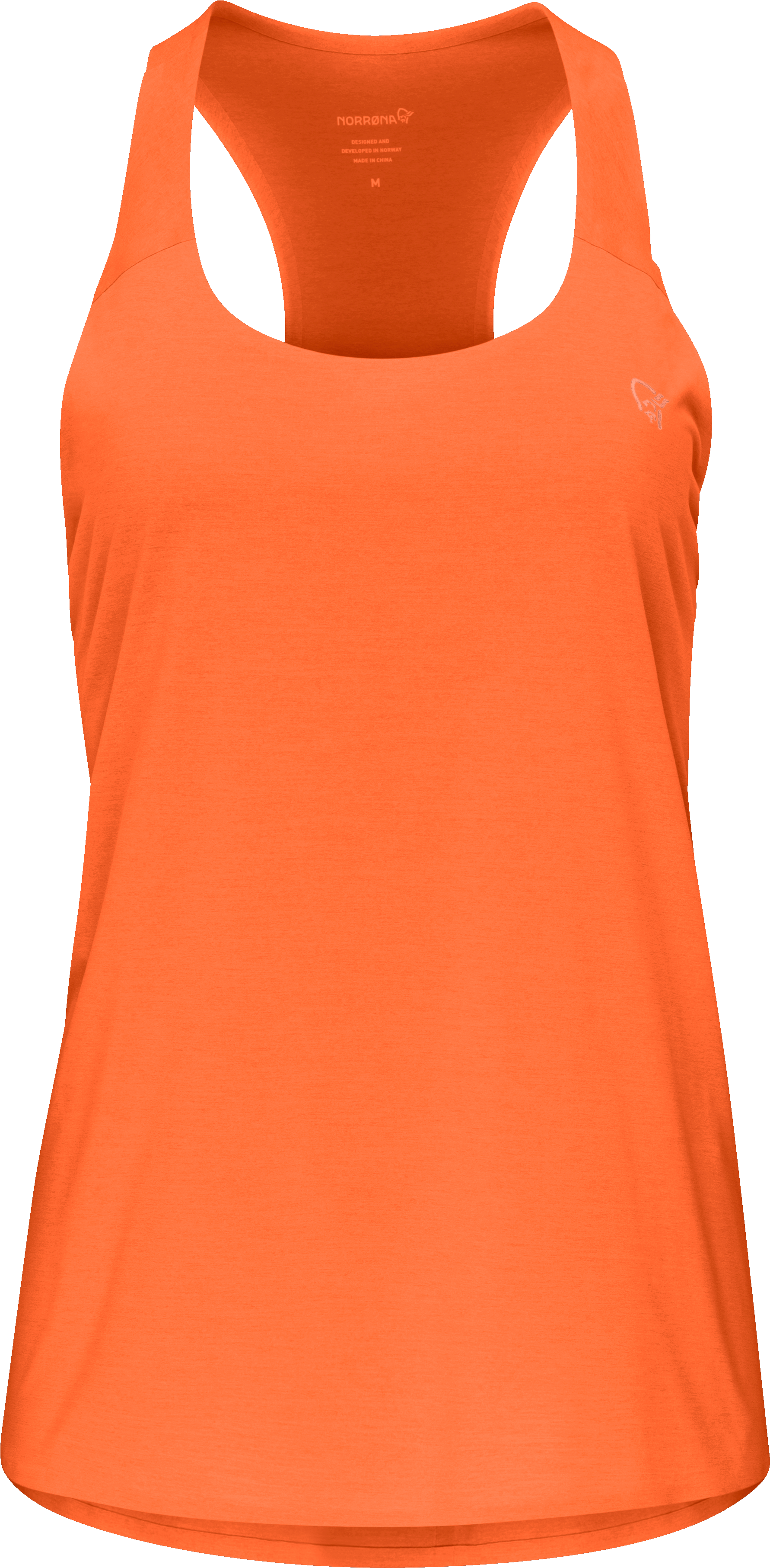 Norrøna Women’s Femund Tech Singlet Orange Alert