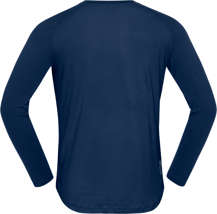 Norrøna Men's Femund pureUll Long Sleeve Indigo Night Norrøna