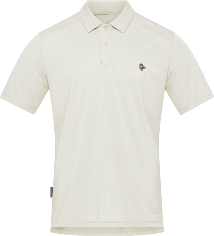 Norrøna Femund Equaliser Merino Polo Shirt M'S Snow White Norrøna