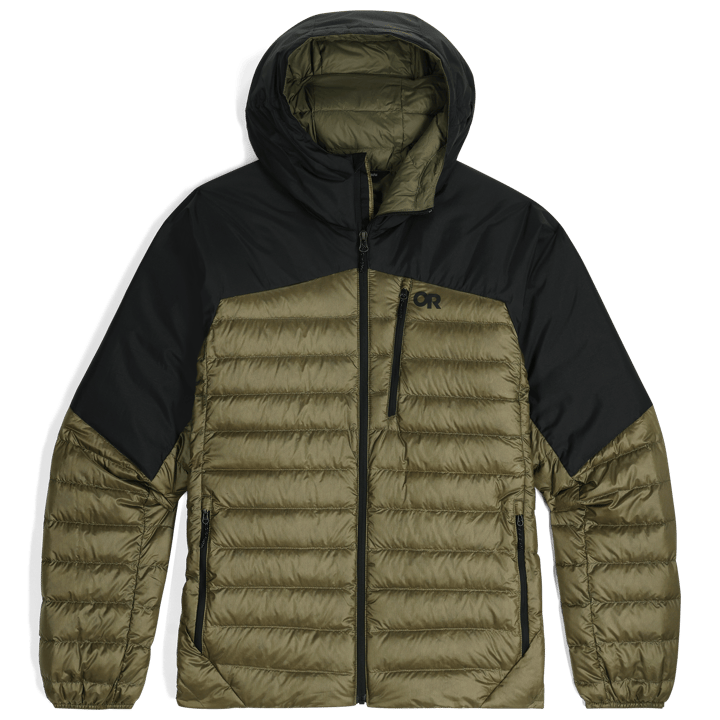 Outdoor Research Men's Helium Down Hoodie Ranger Green/Black Outdoor Research