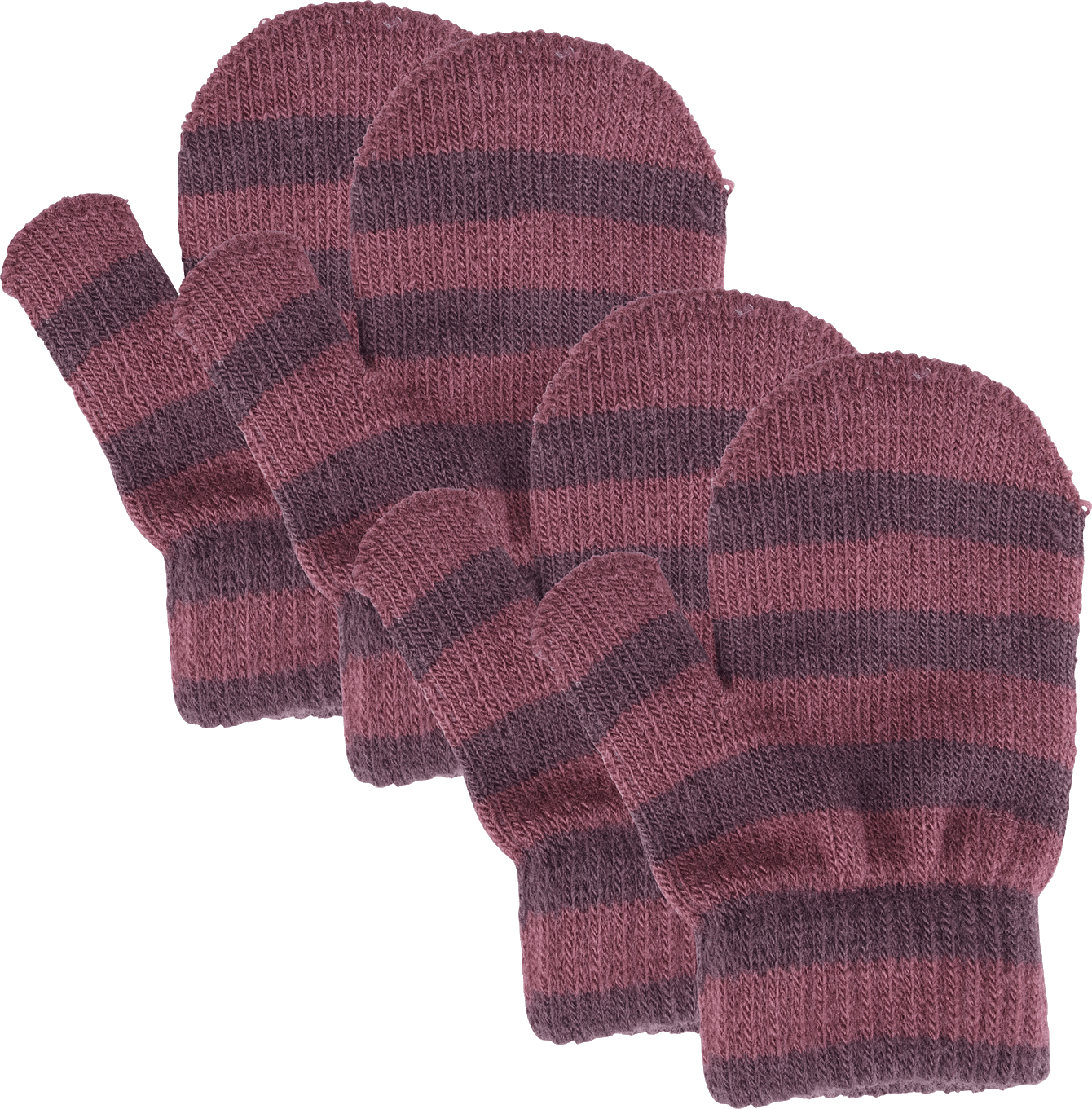 Lindberg Kids' Fjugesta Magic Mitten 2-Pack Dry Rose