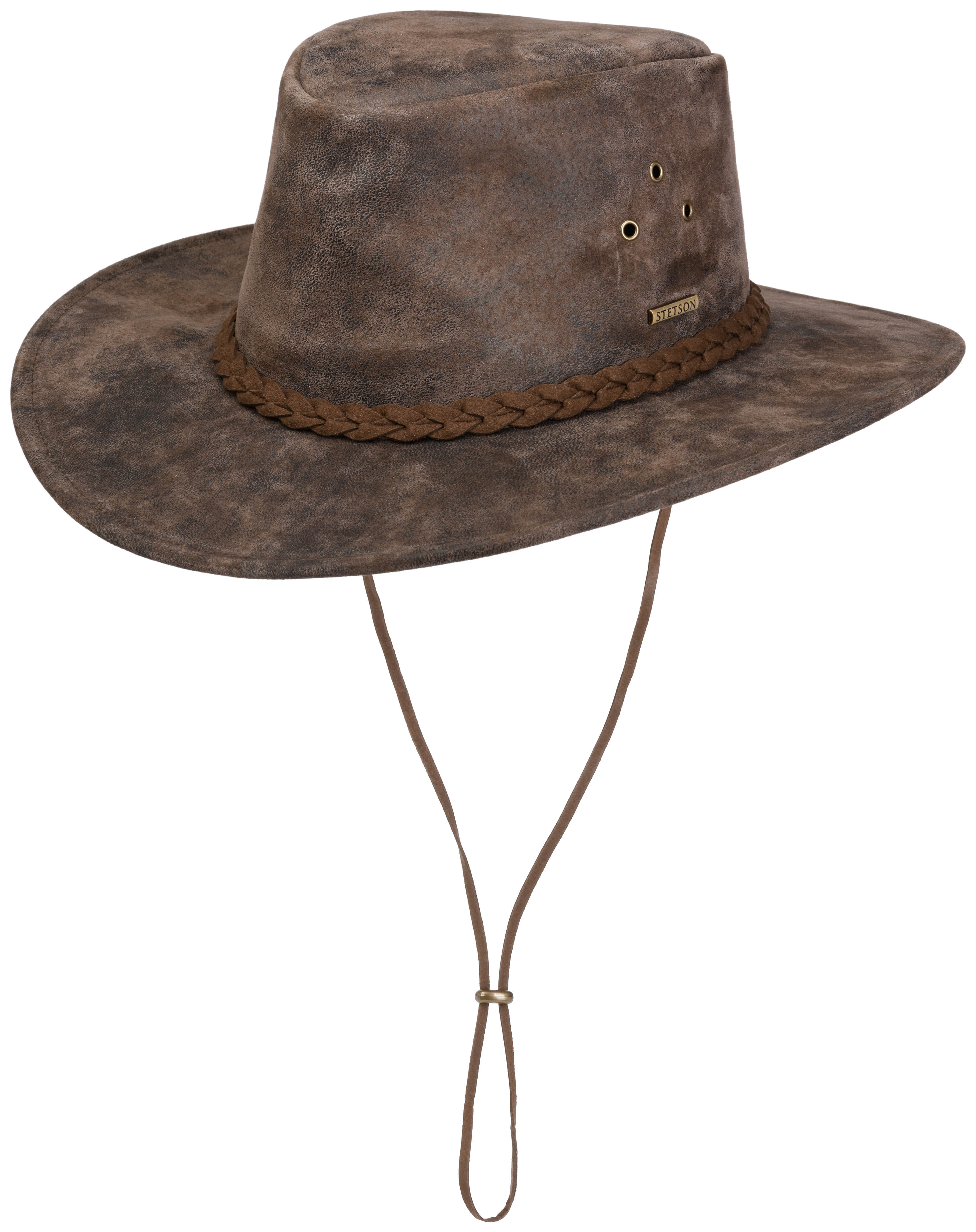 Stetson Men’s Western Pig Skin Brown