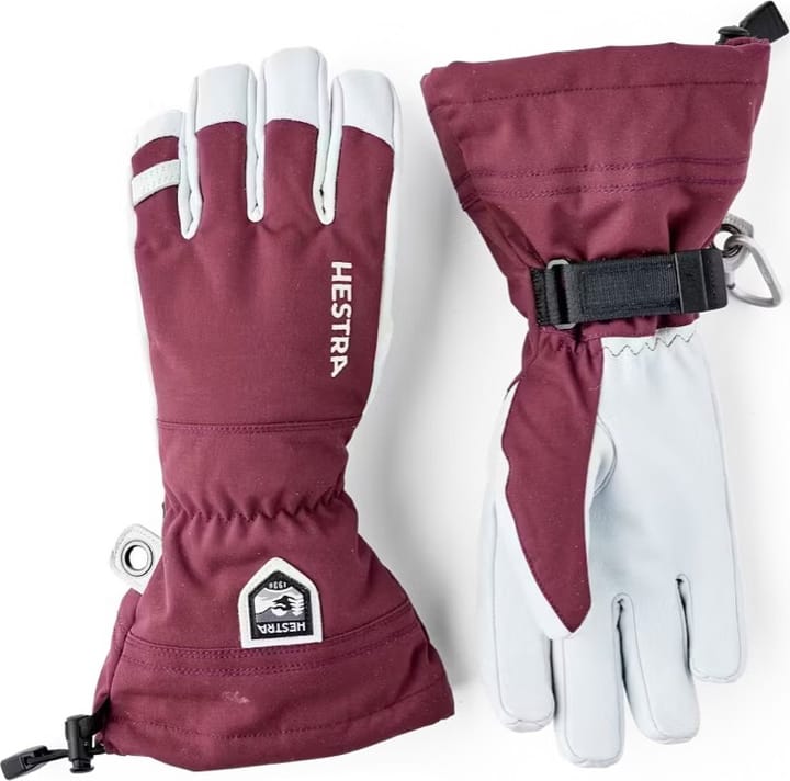 Hestra Army Leather Heli Ski Bordeaux Hestra