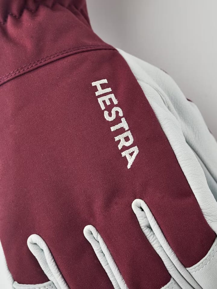 Hestra Army Leather Heli Ski Bordeaux Hestra