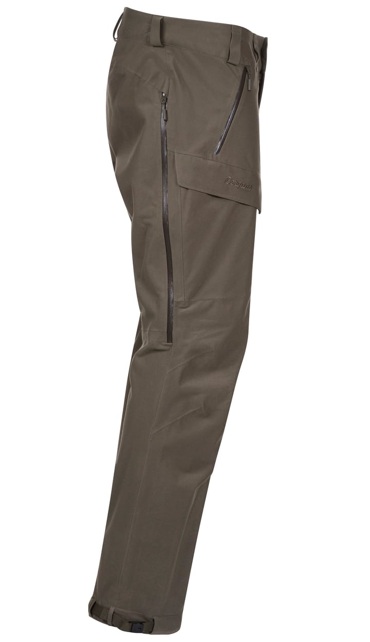 Bergans Unisex Hogna 3L Pants Green Mud Bergans