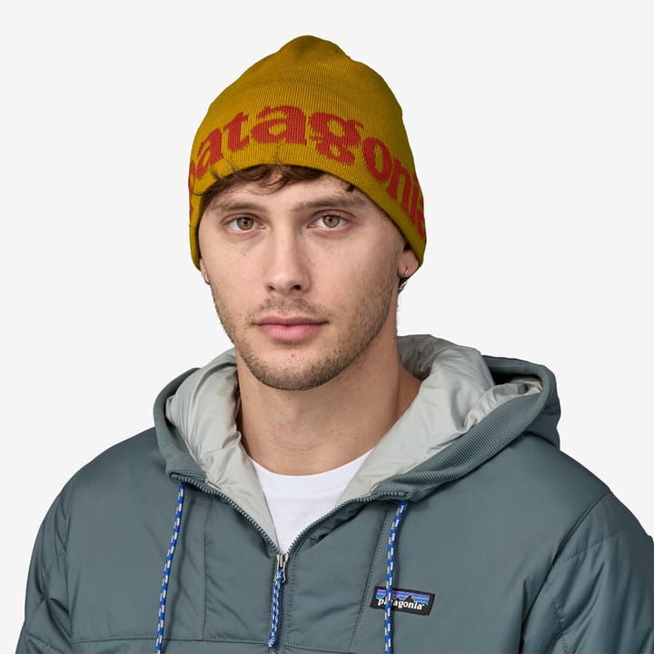 Patagonia Beanie Hat Logo Belwe: Cosmic Gold Patagonia