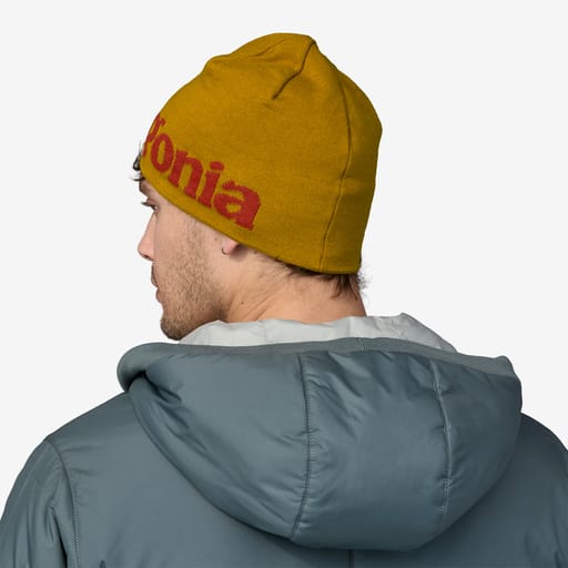 Patagonia Beanie Hat Logo Belwe: Cosmic Gold Patagonia