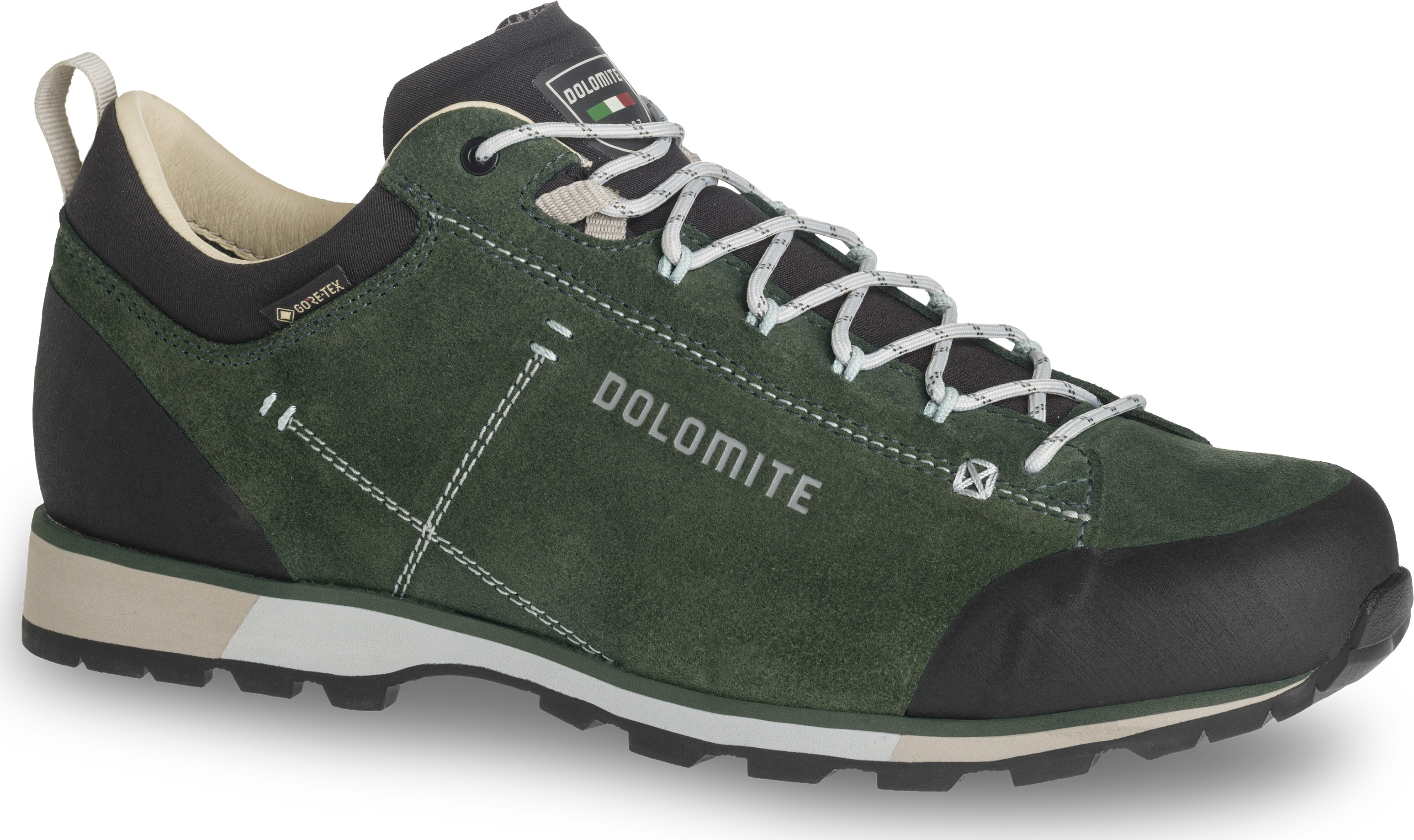 Dolomite Men's 54 Hike Low Evo GORE-TEX Olive Green, 41 1/2