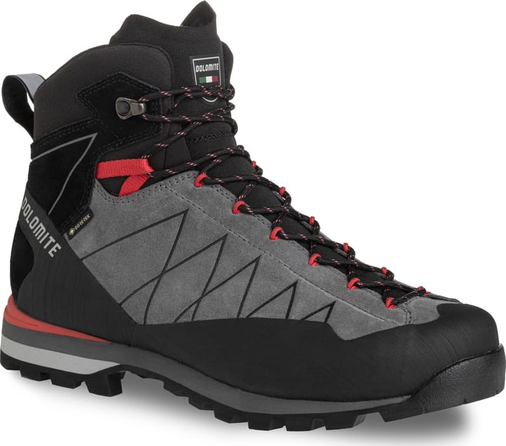 Dolomite Men's Crodarossa High Gore-Tex Gunmetal Grey/Fiery Red Dolomite