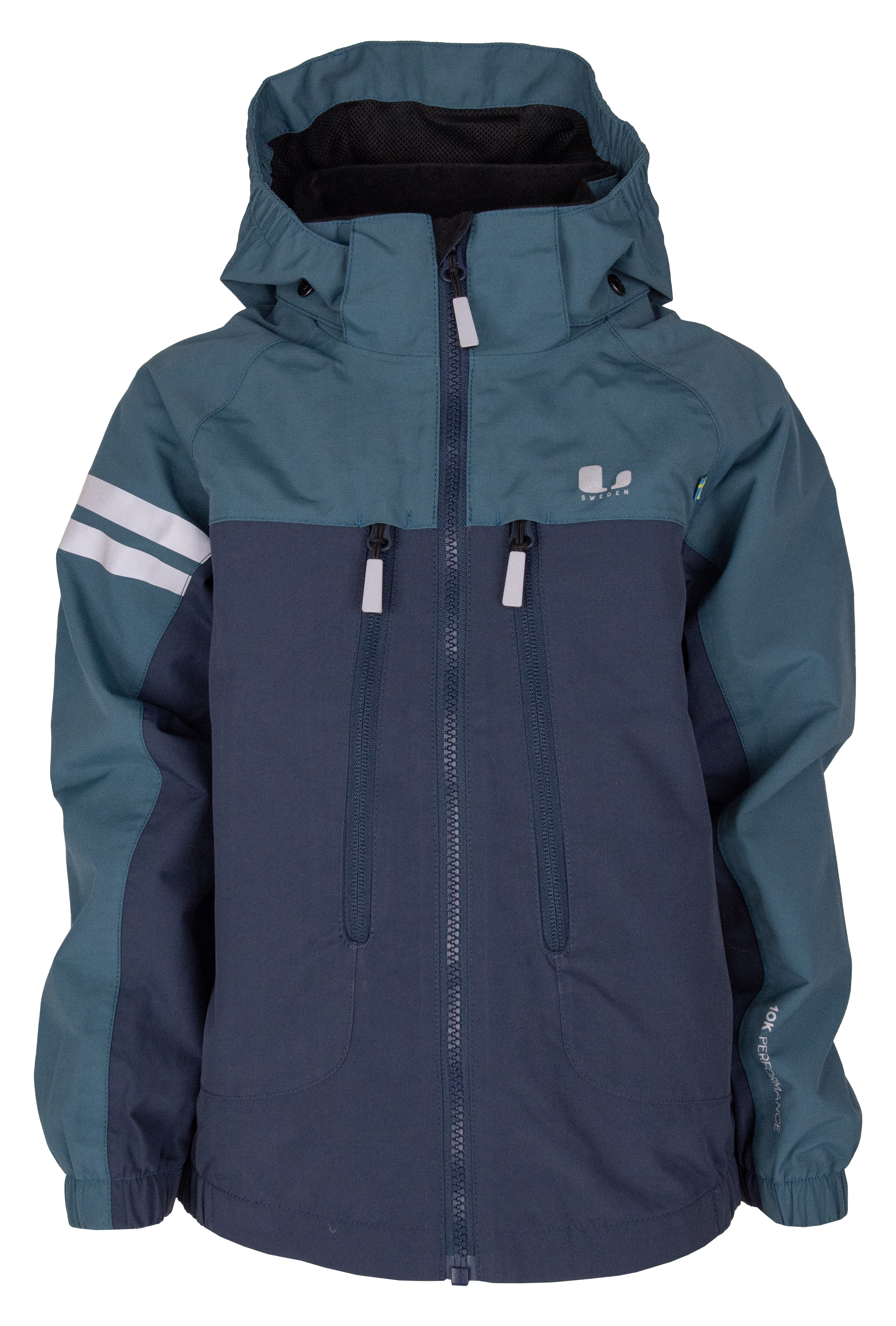 Lindberg Kids’ Lingbo Jacket Turquoise/Navy