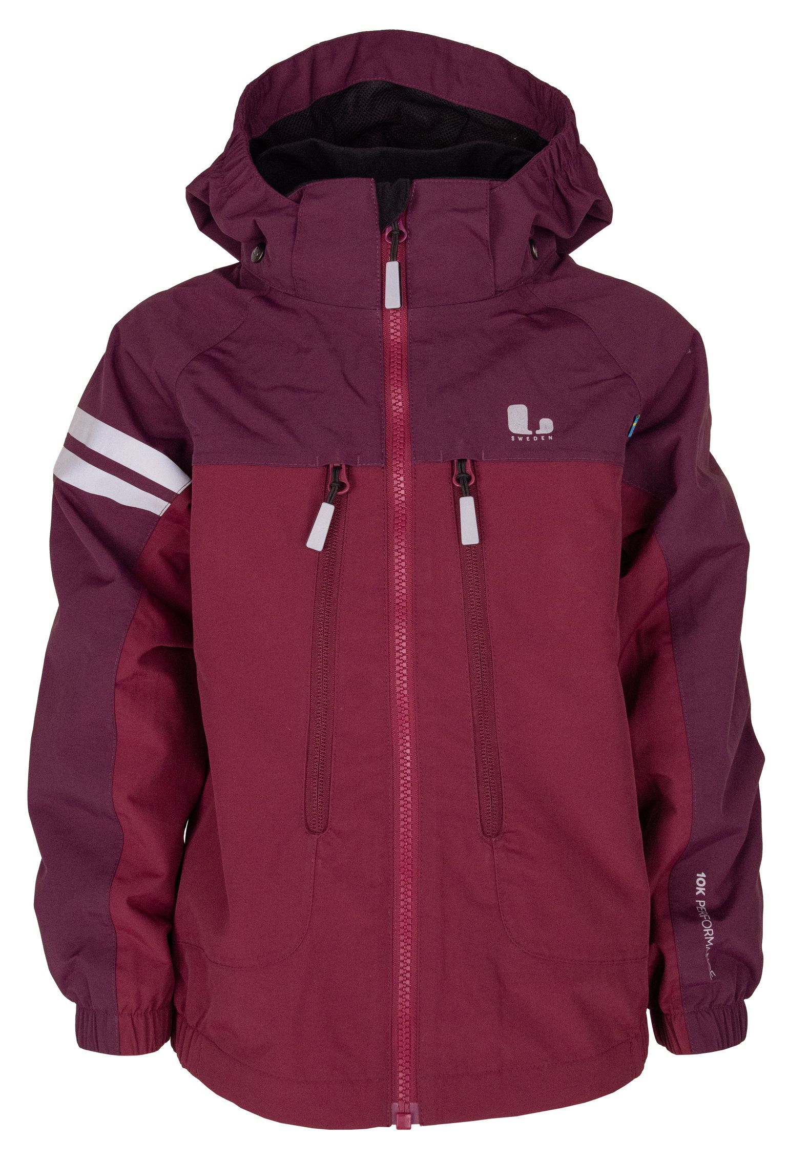 Lindberg Kids' Lingbo Jacket Plum/Cerise