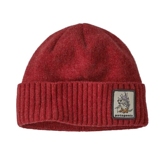 Patagonia Brodeo Beanie Fun Hogs Armadillo: Touring Red