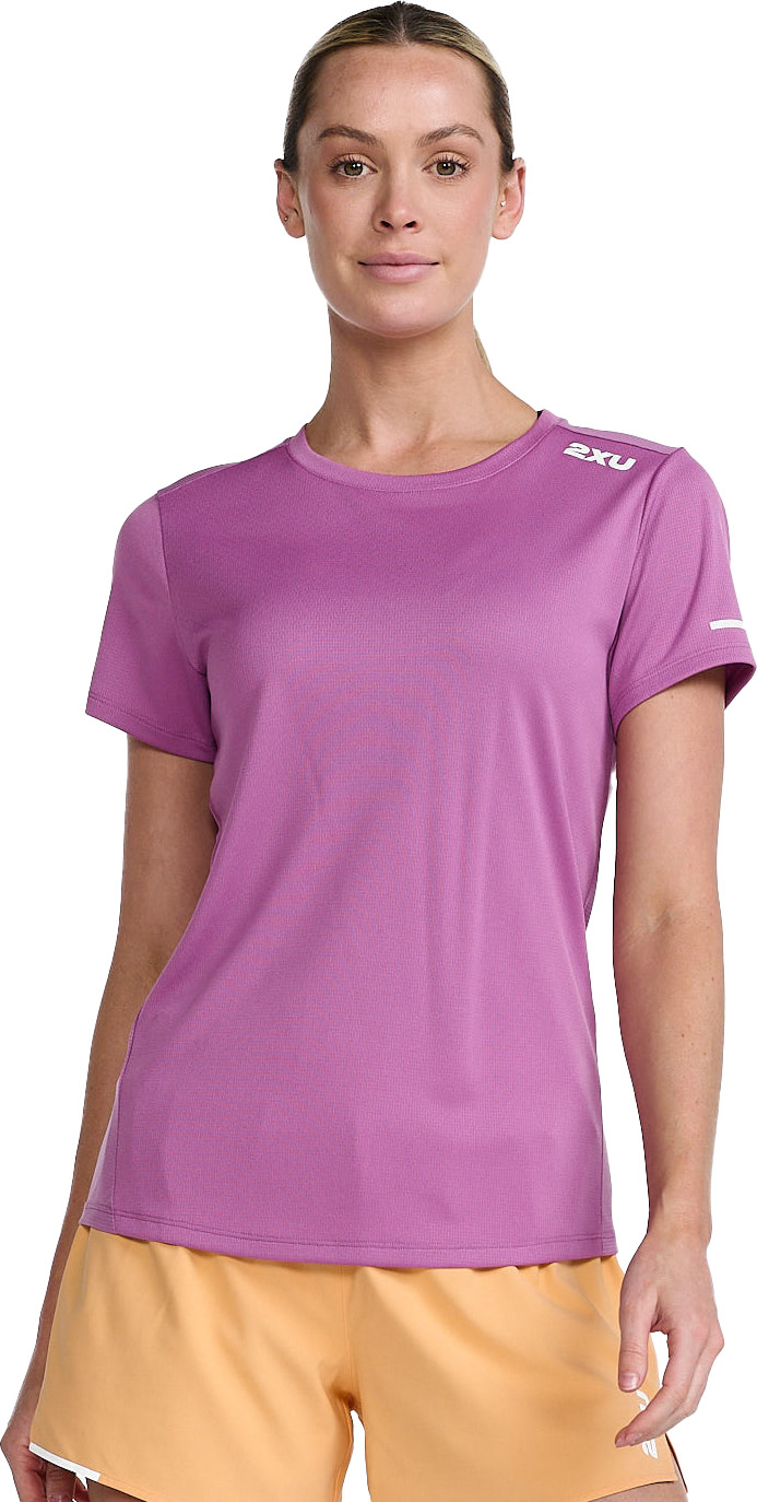 2XU Women’s Aero Tee Mauve/White Reflective