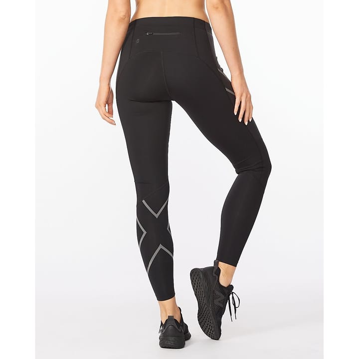 2XU Women's Ignition Shield Compression Tights BLACK/ BLACK REFLECTIVE 2XU