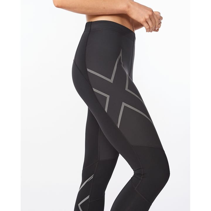 2XU Women's Ignition Shield Compression Tights BLACK/ BLACK REFLECTIVE 2XU