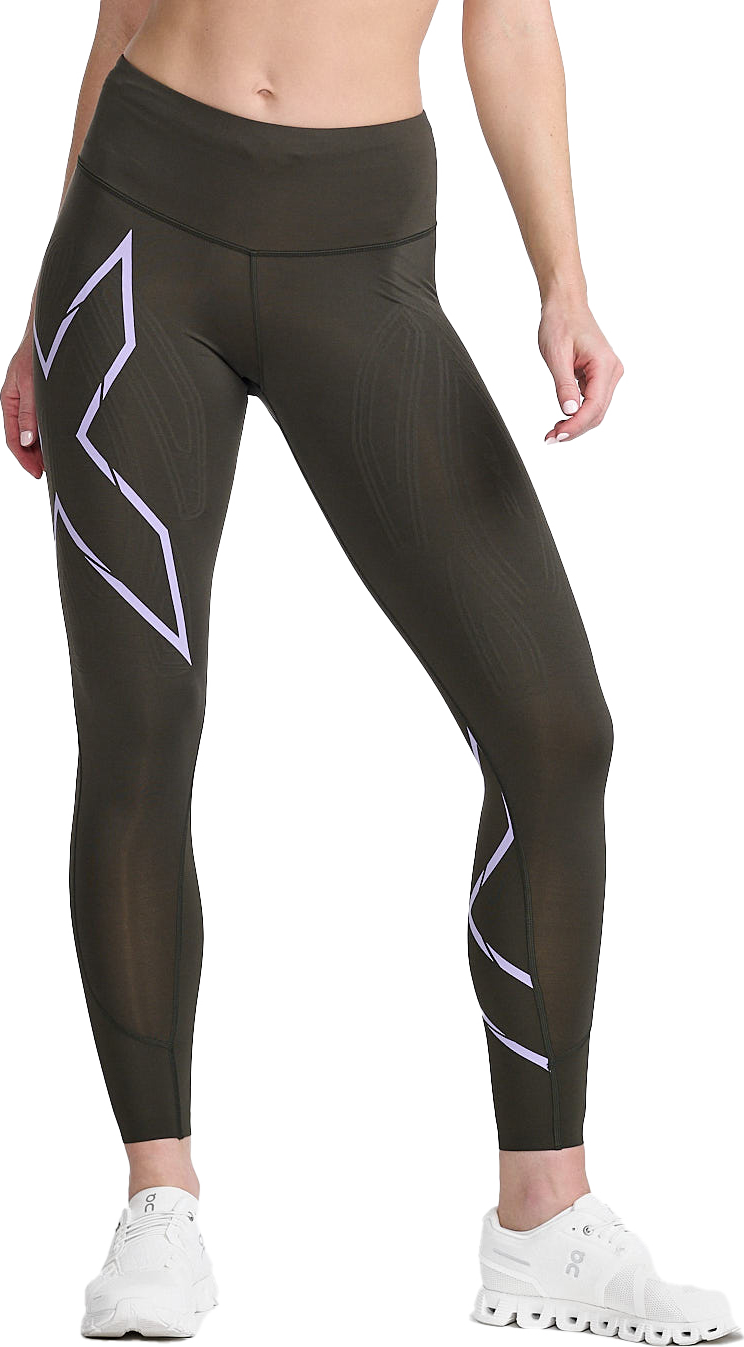 here | Speed Compression Speed Tights Compression Women\'s Mid-Rise Light Light | Buy FLINT/LAVENDER Tights Mid-Rise Women\'s REFLECTIVE FLINT/LAVENDER REFLECTIVE Outnorth