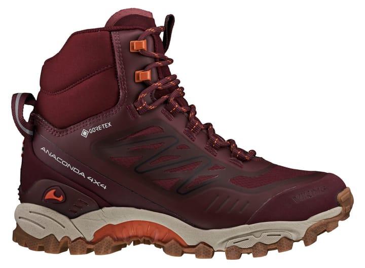 Viking Footwear Unisex Anaconda 4x4 Mid Gore-Tex Bordeaux Viking Footwear