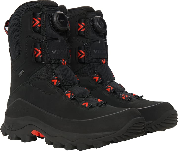 Viking Footwear Villrein High Gtx Boa Black/Red Viking Footwear