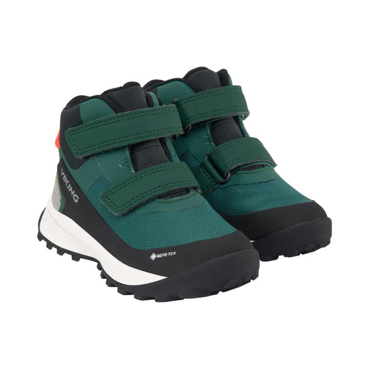 Viking Kids' Expower Mid GORE-TEX 2V Dark Green Viking Footwear