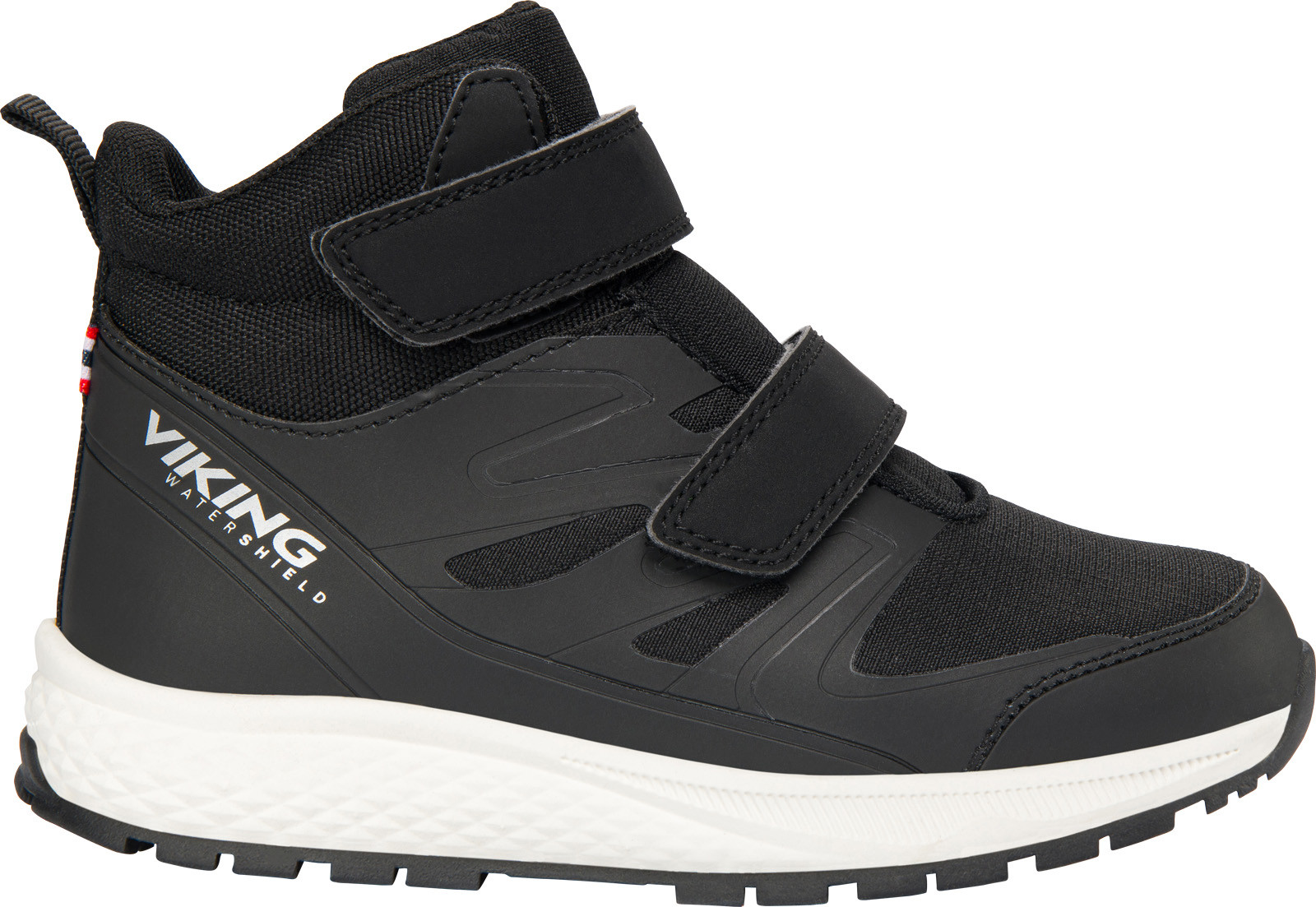 Viking Kids’ Equip Mid Waterproof 2V Black