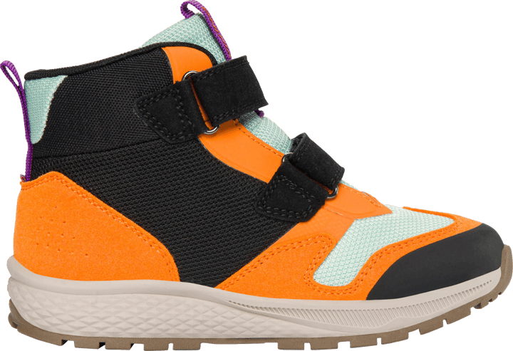 Viking Kids' Century Mid Waterproof 2V Velcro Black/Orange Viking Footwear