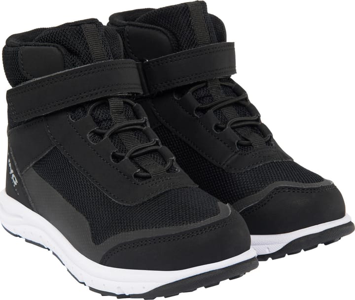 Viking Kids' Knapper Reflective Mid Waterproof 1V Black Viking Footwear