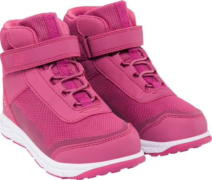 Viking Kids' Knapper Reflective Mid Waterproof 1V Plum Viking Footwear