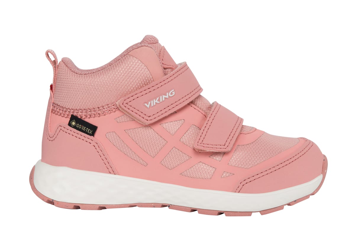 Viking Footwear Kid's Veme Reflex Mid Gore-Tex 2v Light Pink