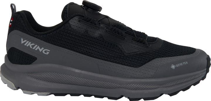 Viking Footwear Men's Motion Low Gore-Tex Boa  Black/Charcoal Viking Footwear