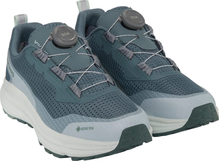 Viking Footwear Women's Motion Low Gore-Tex Boa Ocean/Green Viking Footwear