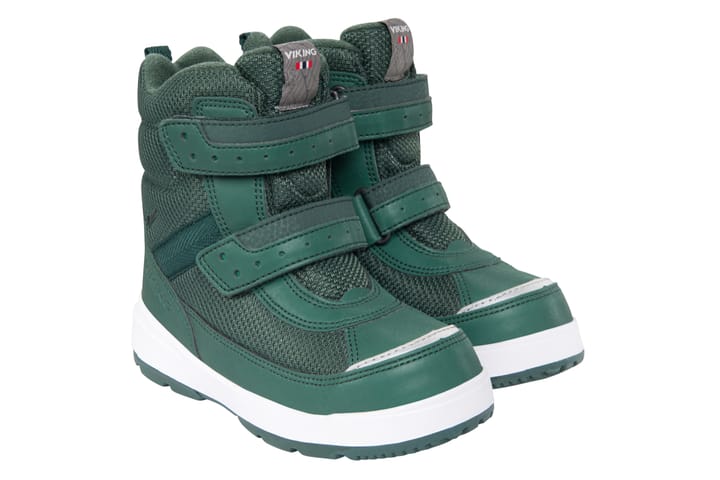 Viking Footwear Kids' Play Reflex Warm GORE-TEX Dark Green/Green Viking Footwear