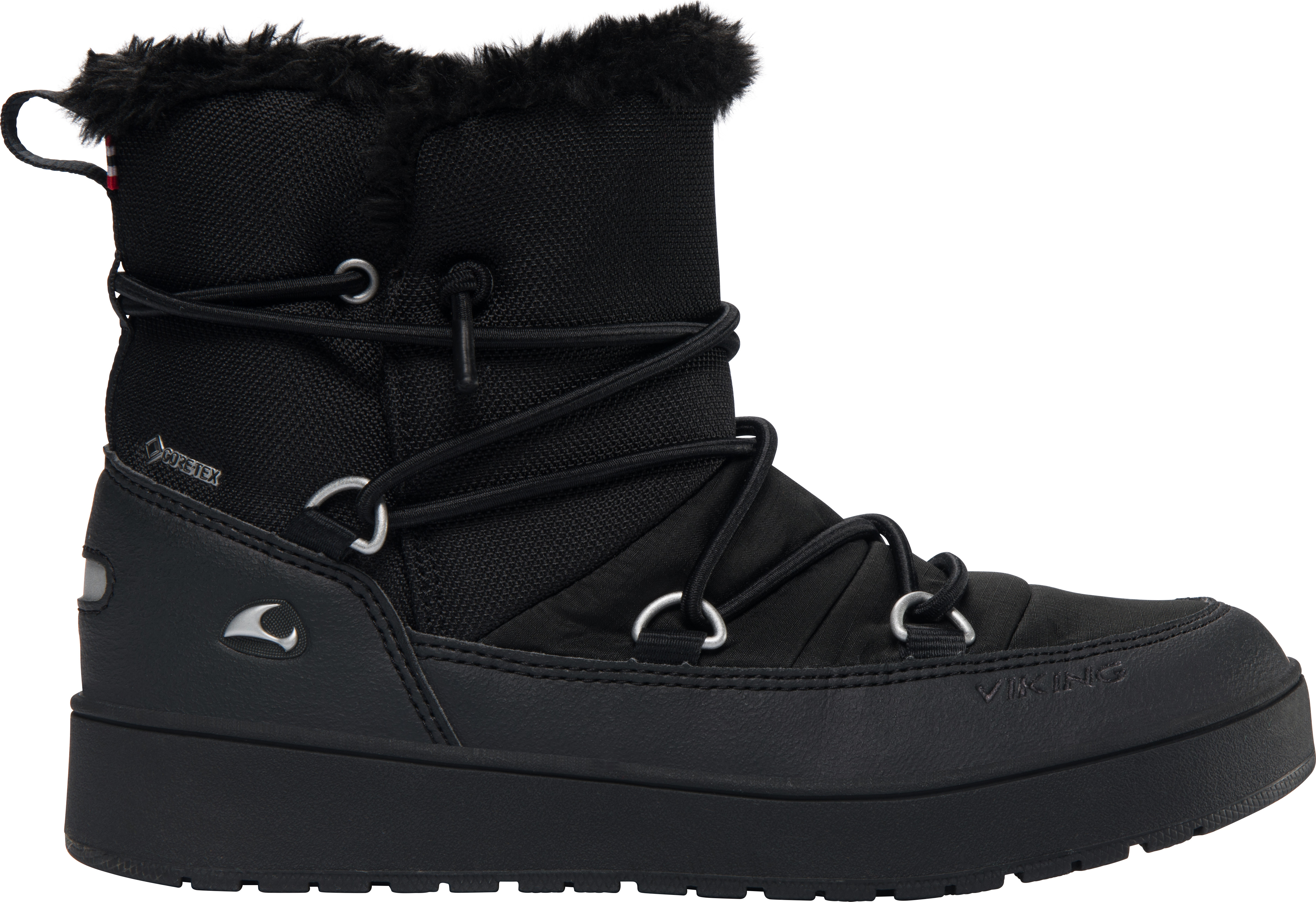 Viking Footwear Junior’s Snøfnugg GORE-TEX Black