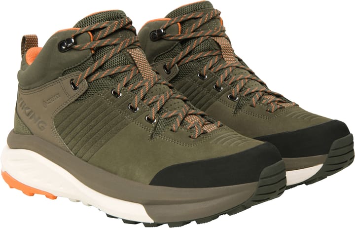 Viking Footwear Men's Cerra Hike Mid Gore-Tex Olive/Orange Viking Footwear