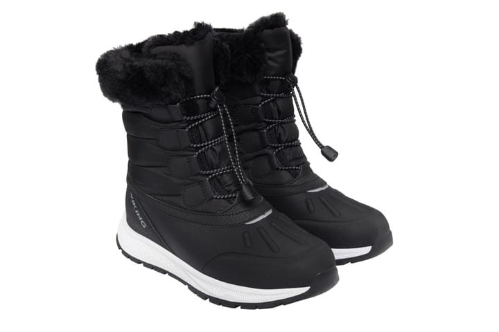 Viking Footwear Juniors' Equip Warm Waterproof Zip Black/Granite Viking Footwear