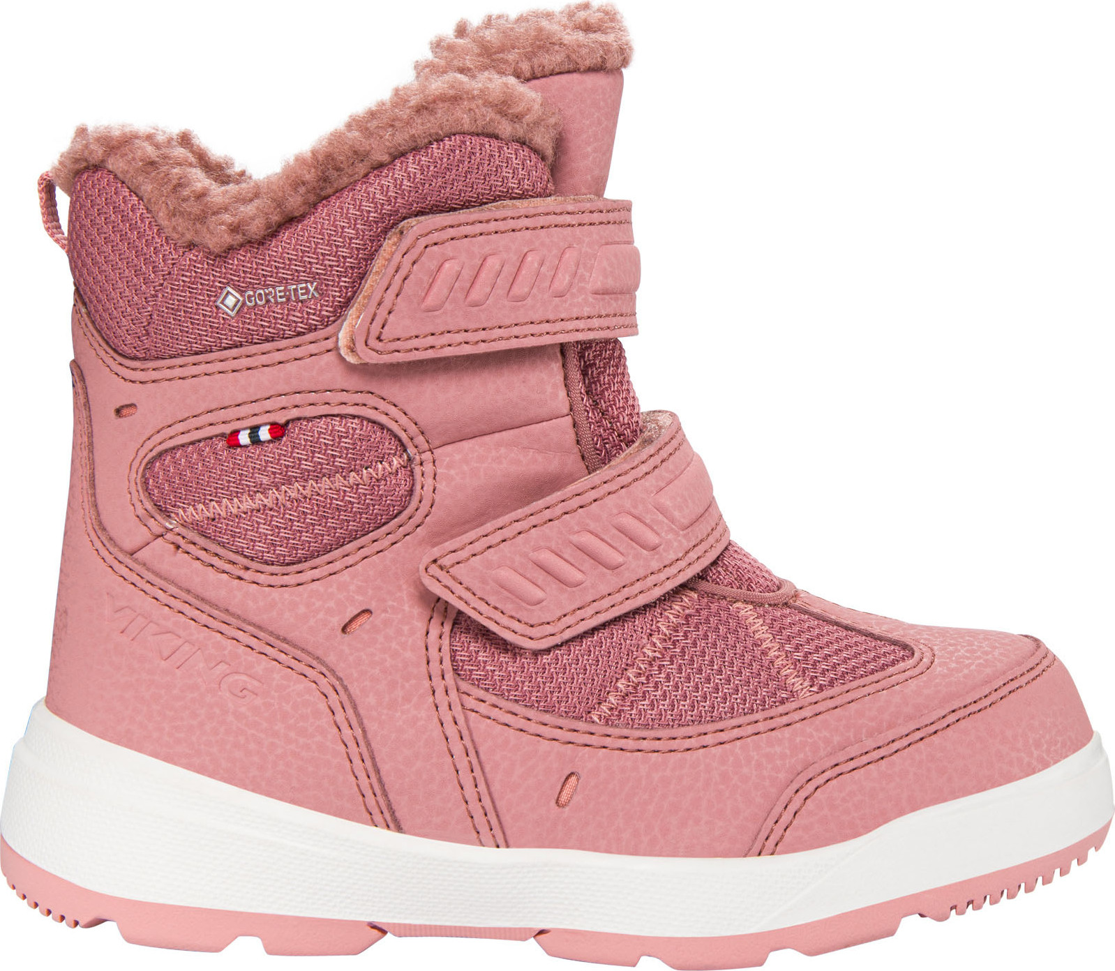 Viking Footwear Kids’ Toasty Warm GORE-TEX 2v Pink/Light Pink