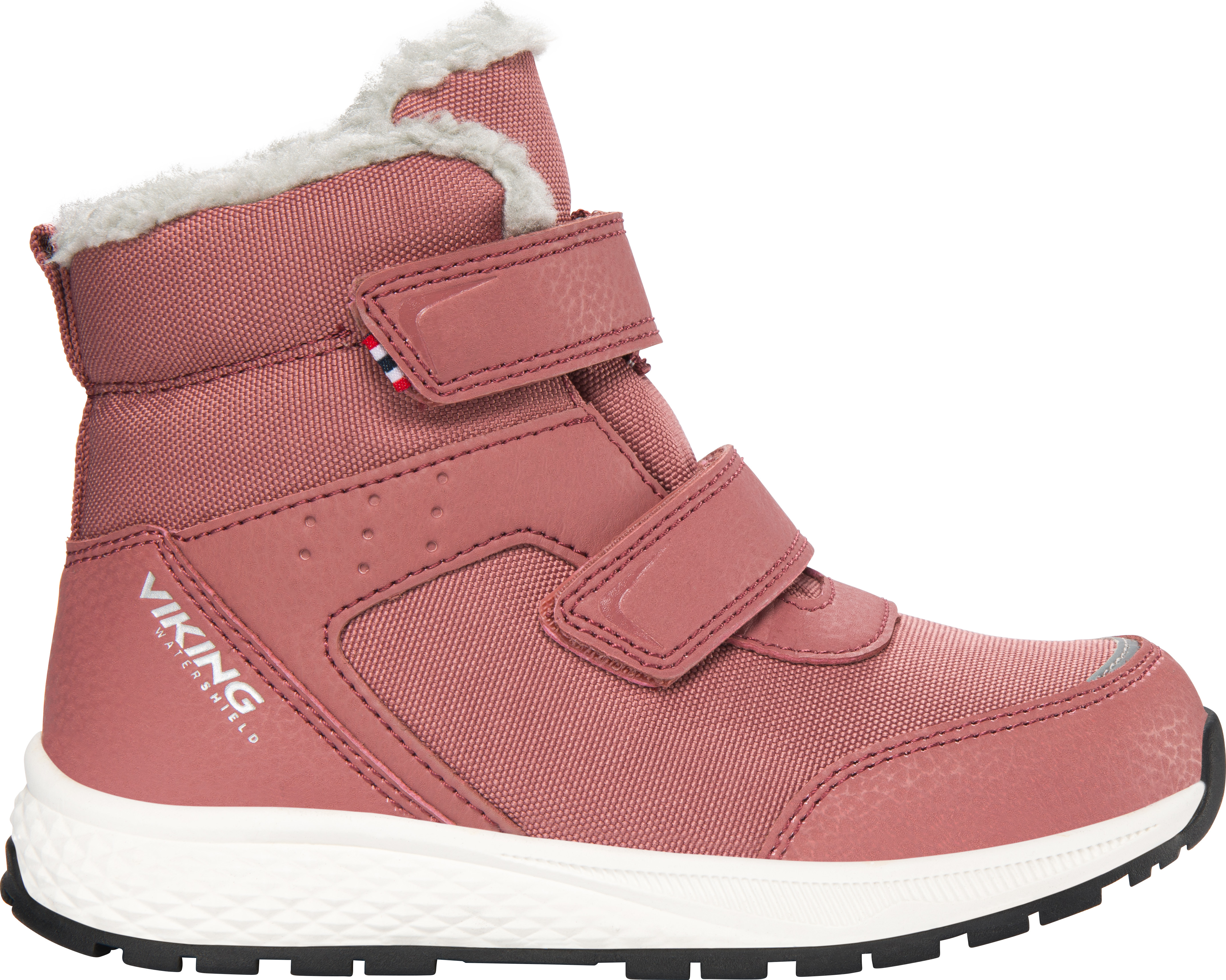 Viking Footwear Kids’ Equip Warm Waterproof 2v Pink