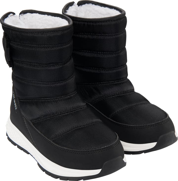 Viking Footwear Kids' Equip Pull-On Warm Waterproof 1v Black Viking Footwear