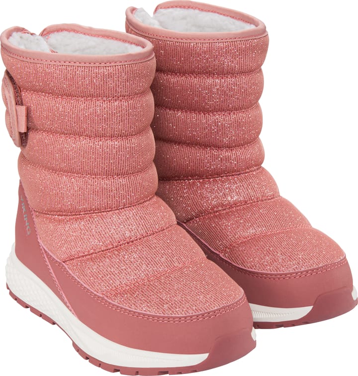 Viking Footwear Kids' Equip Pull-On Warm Waterproof 1v Pink Viking Footwear