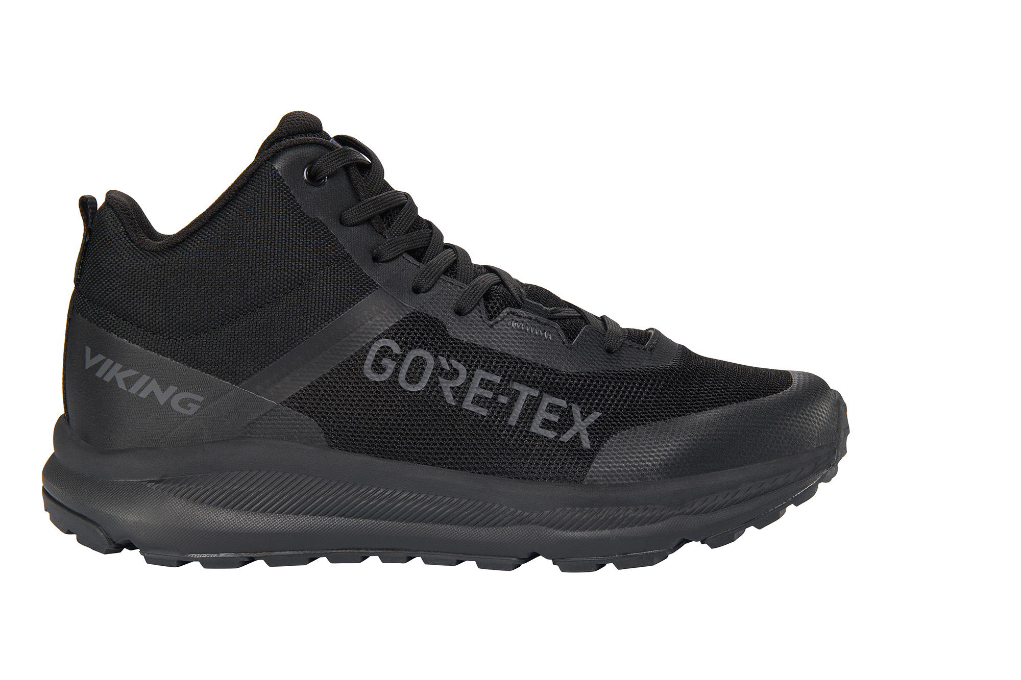 Viking Footwear Men’s Stride Mid GORE-TEX Black