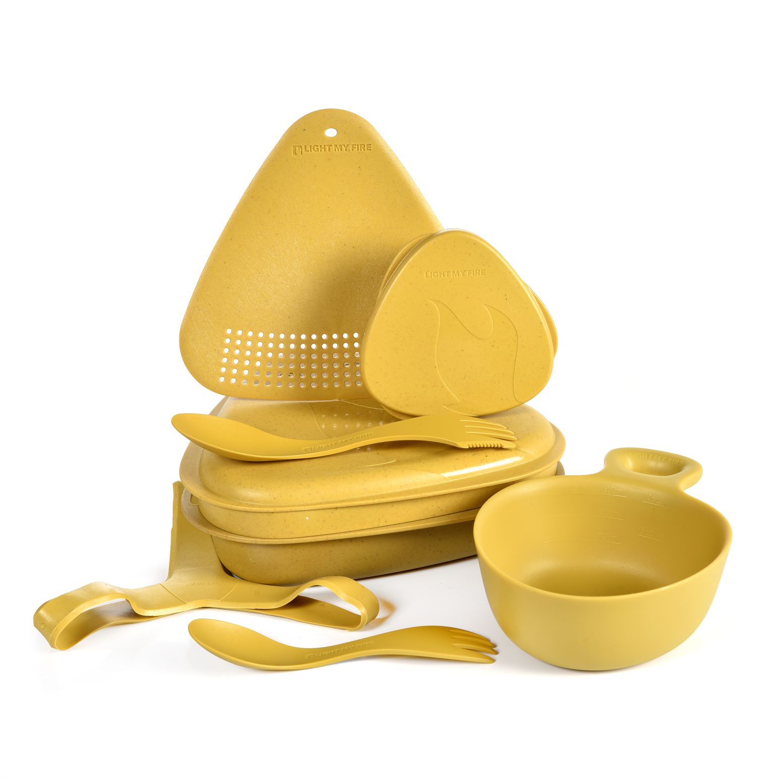 Light My Fire Outdoor Mealkit Bio Musty Yellow