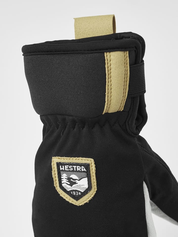 Hestra Wool Terry Jr Splitt Mitt Black Hestra