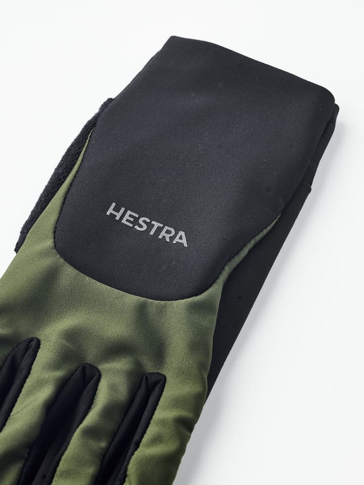 Hestra Sprint Long - 5 finger Olive / Black Hestra