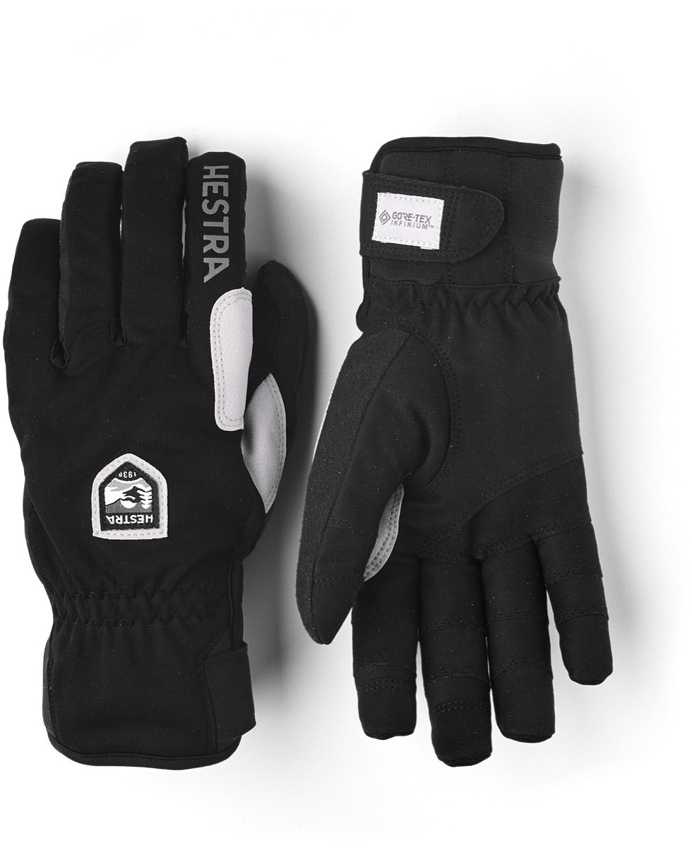 Hestra Ergo Grip Wool Touring – 5 Finger Black