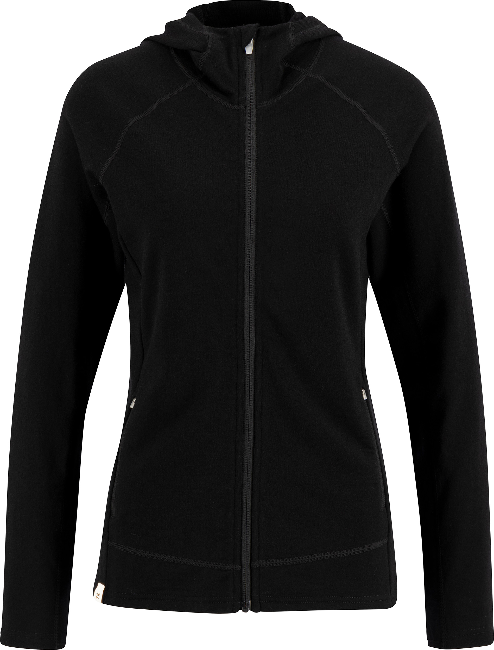 Ulvang Women’s Alltime Bridge Hoodie Full Zip Midlayer Black