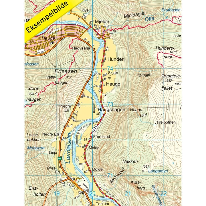 Nordeca Topo 3000 1:50 000 Topo 3000 Ugland IT